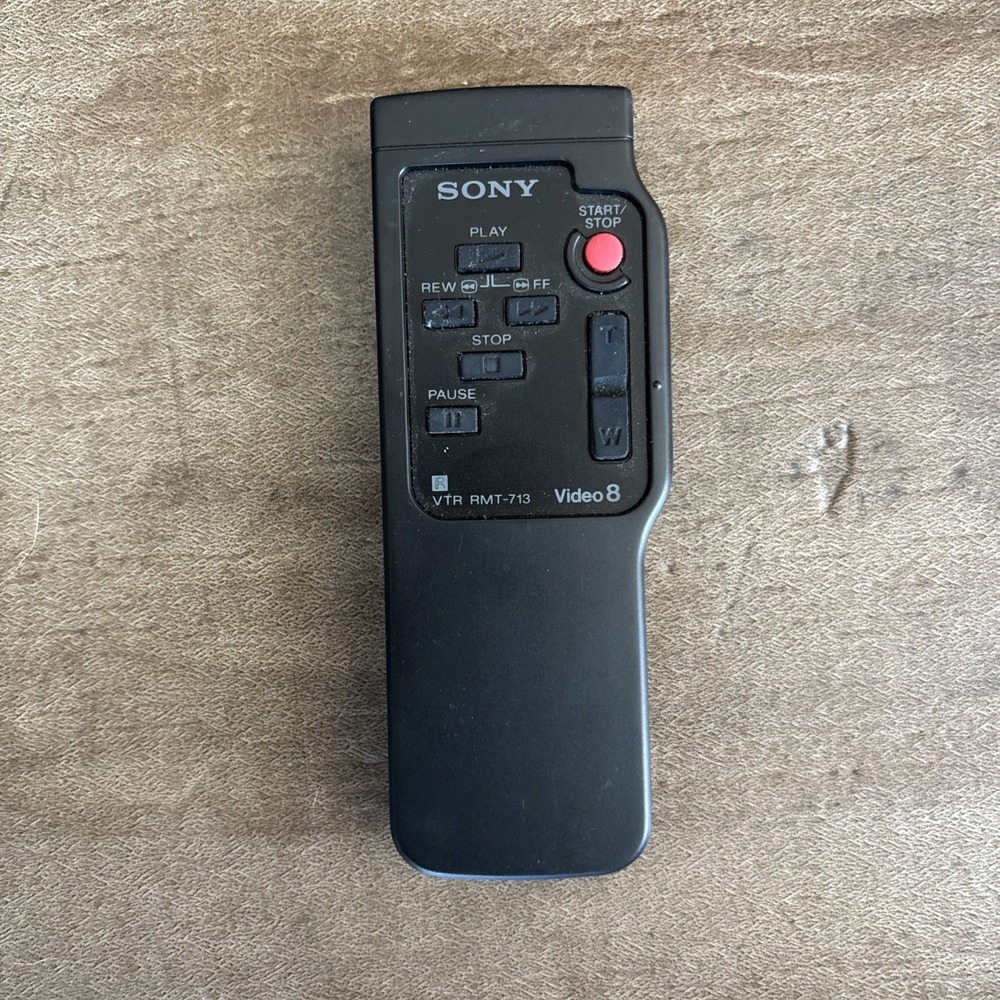 Oem SONY Remote Control VTR RMT-713 Video 8 CCD TRV Series Handycam Controller